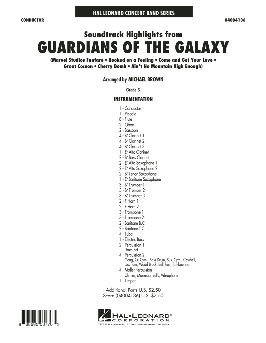 Soundtrack Highlights from 'Guardians of the Galaxy' - klik hier