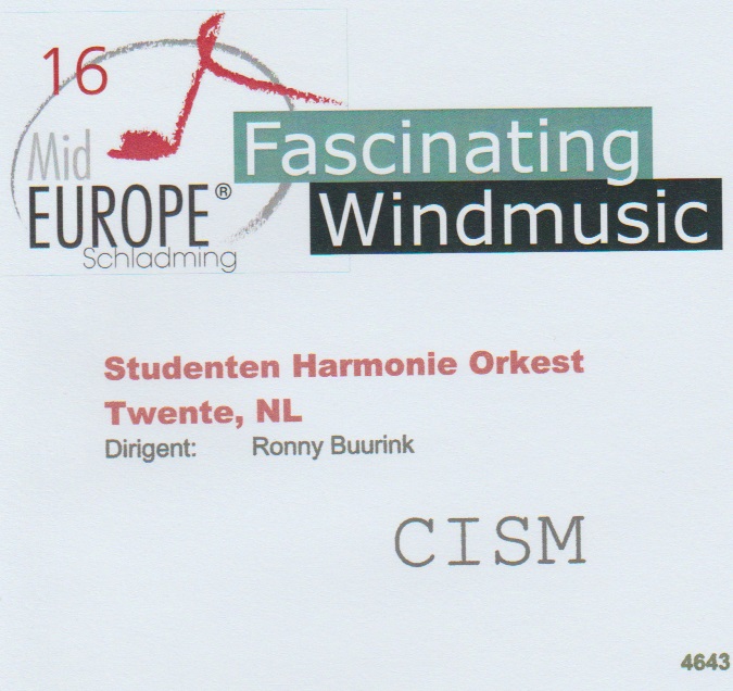 16 Mid Europe: Studenten Harmonie Orkest Twente - klik hier