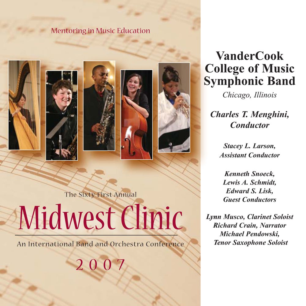 2007 Midwest Clinic: VanderCook College of Music Symphonic Band - klik hier