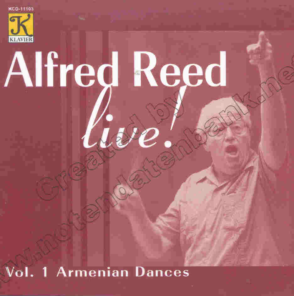 Alfred Reed Live #1: Armenian Dances - klik hier