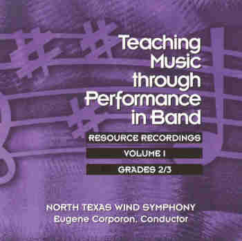 Teaching Music through Performance in Band #1 Grade 2 and 3 - klik hier