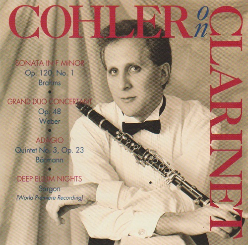 Cohler on Clarinet - klik hier