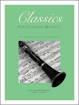 Classics For Clarinet Quartet #2 - Full Score (with CD) - klik hier