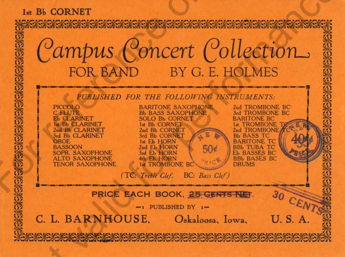 Campus Concert Collection - klik hier
