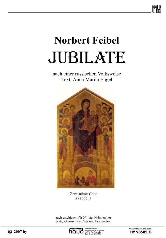 Jubilate (Russischer Vespergesang) - klik hier Jubilate (Russischer Vespergesang) - klik hier