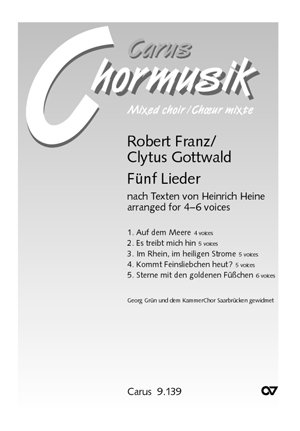 Franz/Gottwald: Fnf Lieder nach Texten von Heinrich Heine - klik hier
