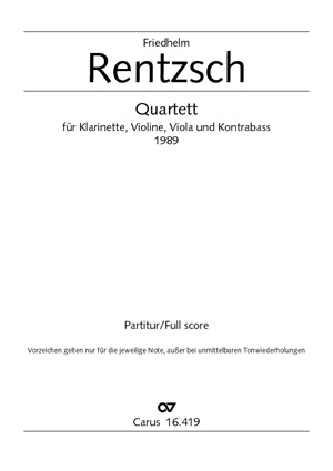 Quartett für Klarinette, Violine, Viola und Kontrabass - klik hier Quartett für Klarinette, Violine, Viola und Kontrabass - klik hier