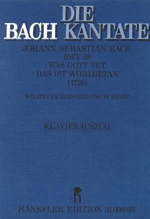 Was Gott tut, das ist wohlgetan (I) - klik hier
