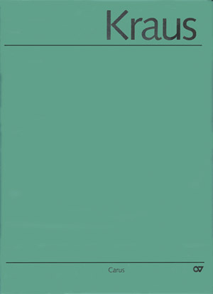 Kraus: Kammermusik I. Musikalische Werke, Bd. VI/1 - klik hier Kraus: Kammermusik I. Musikalische Werke, Bd. VI/1 - klik hier