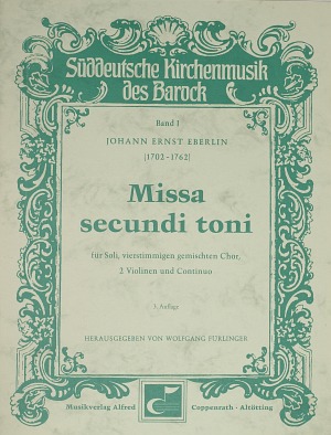 Missa secundi toni - klik hier Missa secundi toni - klik hier
