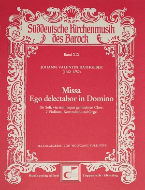 Missa Ego delectabor in Domino - klik hier Missa Ego delectabor in Domino - klik hier