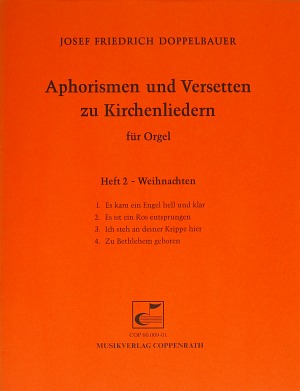 Doppelbauer, Aphorismen und Versetten zu Kirchenliedern Heft II: Weihnachten - klik hier