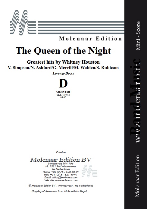 Queen of the Night, The (Greatest hits by Whitney Houston) - klik hier