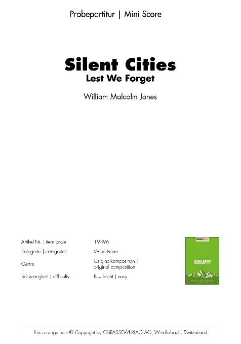 Silent Cities (Lest we forget) - klik hier