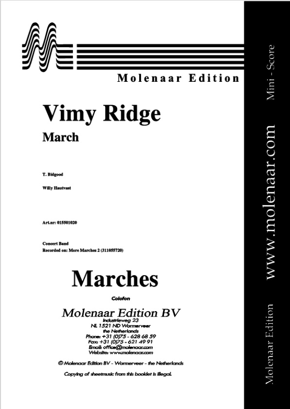 Vimy Ridge - klik hier