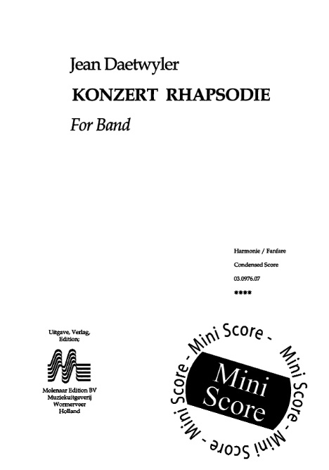 Konzert Rhapsodie - klik hier