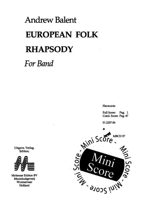 European Folk Rhapsody - klik hier