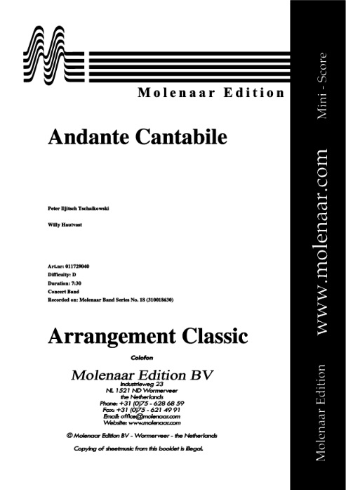 Andante Cantabile - klik hier