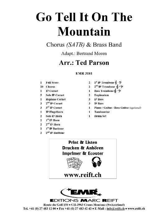 Go Tell It On The Mountain (Chorus) - klik hier