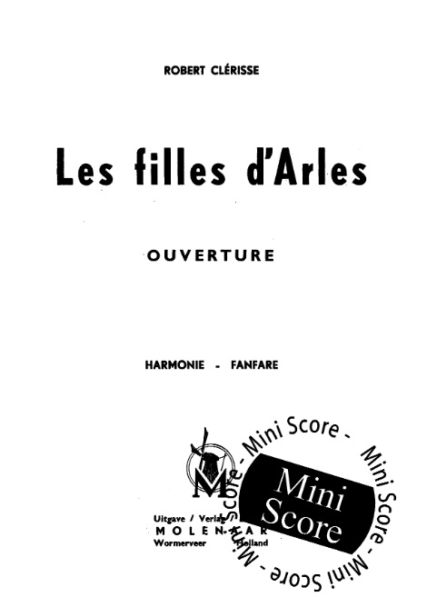 Les Filles D'Arles - klik hier