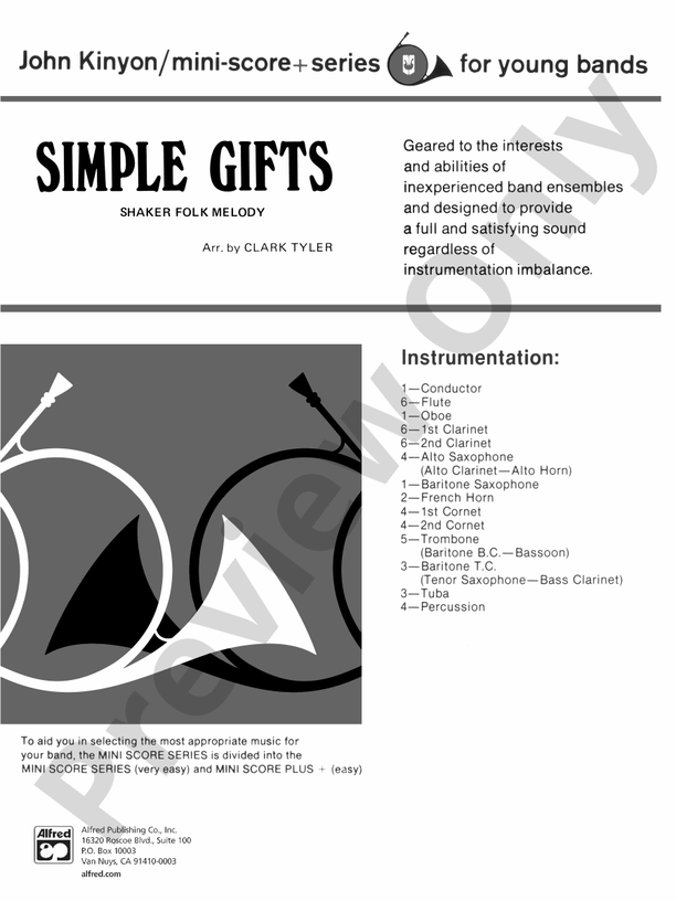 Simple Gifts - klik hier