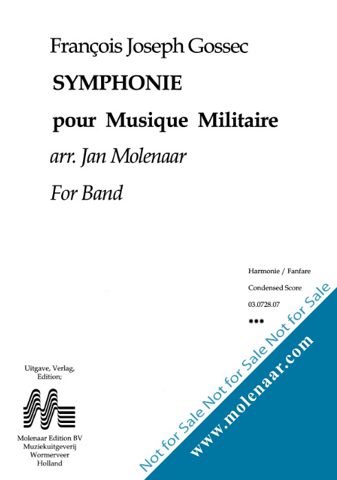 Symphonie Pour Musique Militaire - klik hier