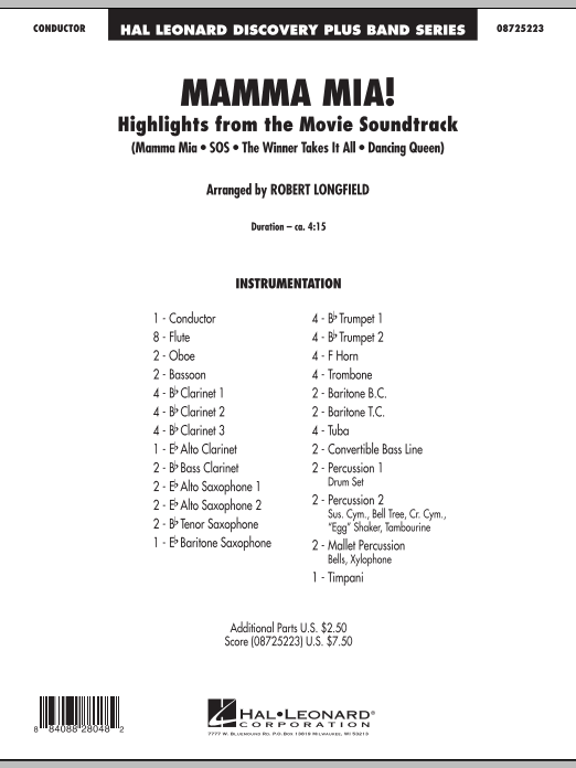 Mamma Mia! - Highlights from the Movie Soundtrack - klik hier