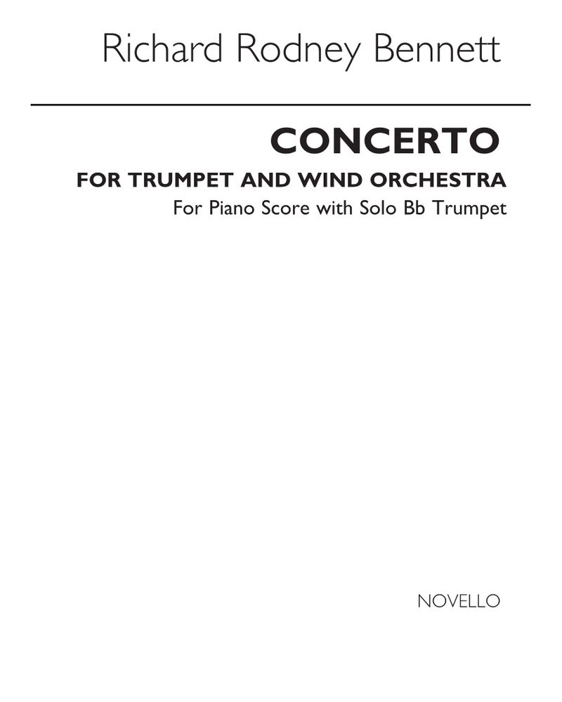 Concerto for Trumpet and Wind Orchestra - klik hier