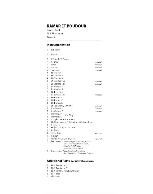 Kamar et Boudour ('Les mille et une nuits') - klik hier