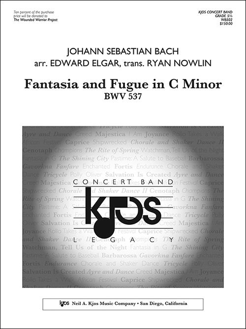 Fantasia and Fugue in c Minor - klik hier