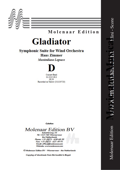 Gladiator (Symphonic Suite) - klik hier