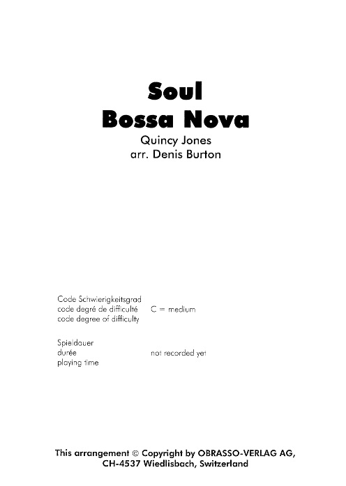 Soul Bossa Nova - klik hier