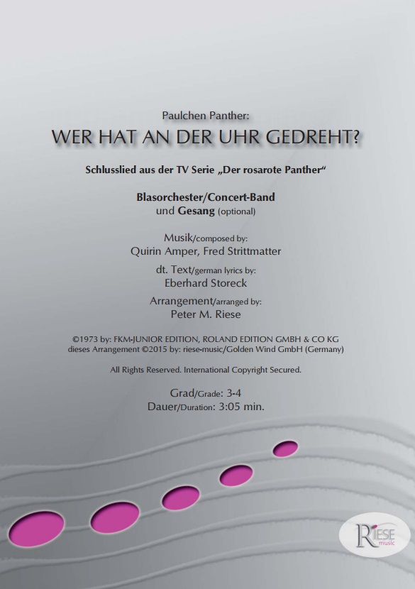 Wer hat an der Uhr gedreht - klik hier