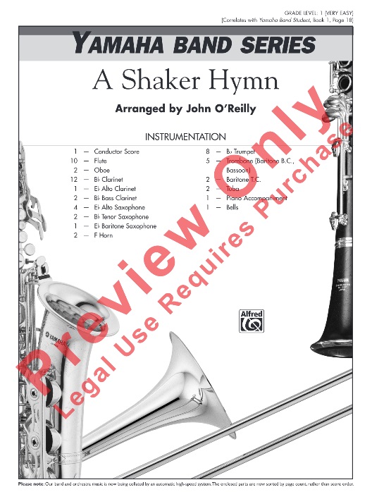 A Shaker Hymn - klik hier