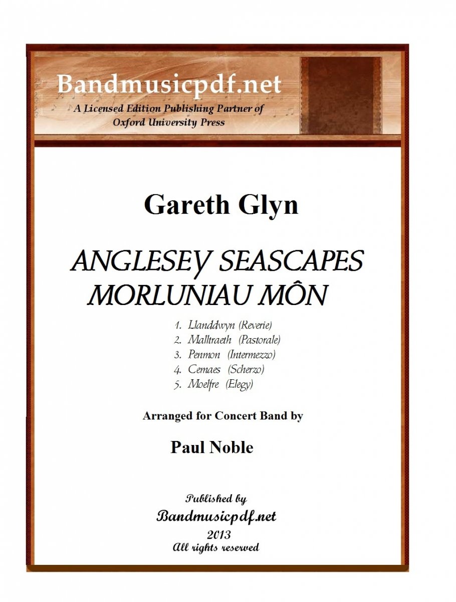 Anglesey Seascapes, Five Movements (complete) - klik hier