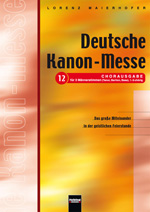 Deutsche Kanon-Messe (3stimmig) - klik hier