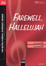 Farewell, Hallelujah - klik hier Farewell, Hallelujah - klik hier