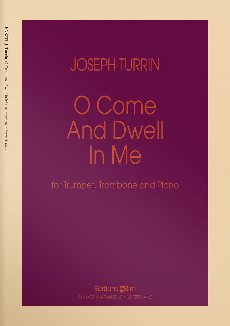 O Come and Dwell in Me - klik hier O Come and Dwell in Me - klik hier