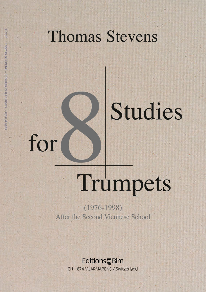 8 Studies for 8 Trumpets - klik hier 8 Studies for 8 Trumpets - klik hier