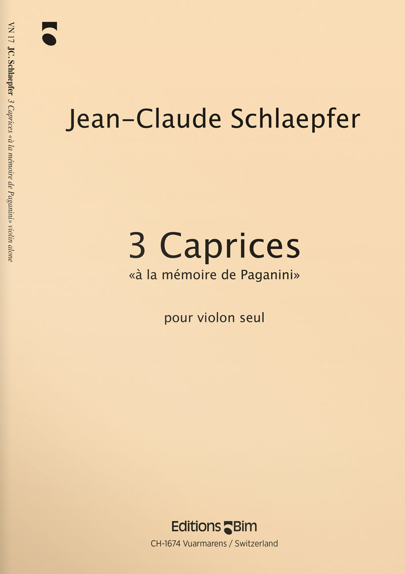3 Caprices - klik hier 3 Caprices - klik hier