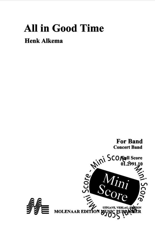 All in Good Time - klik hier
