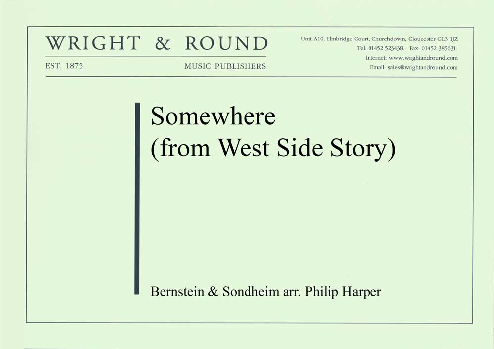 Somewhere (from 'West Side Story') - klik hier