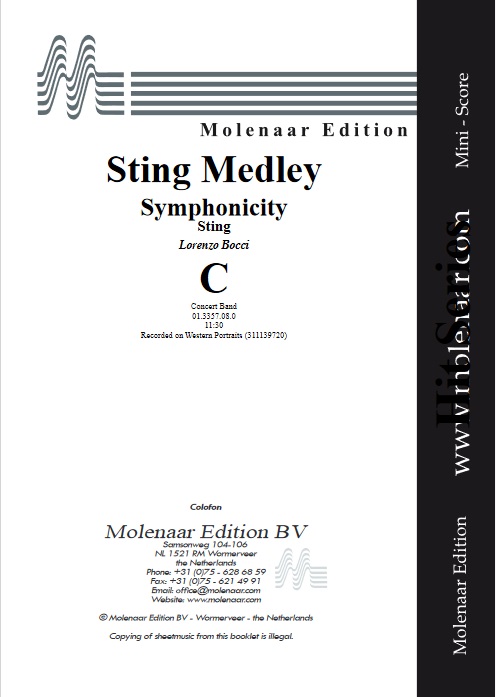 Sting Medley - klik hier