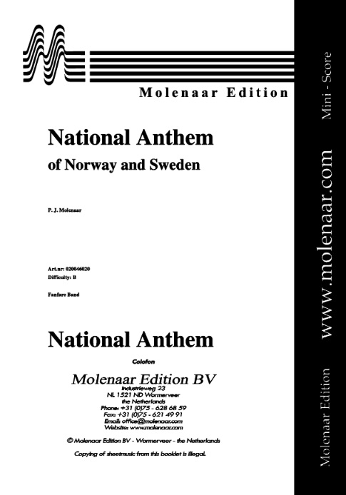 National Anthem of Norway and Sweden (Volkslied Noorwegen en Zweden) - klik hier