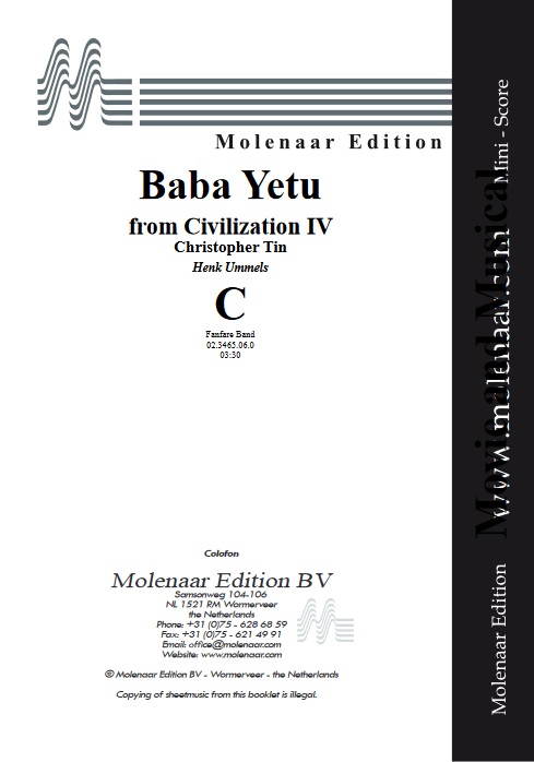 Baba Yetu (from 'Civilization IV') - klik hier