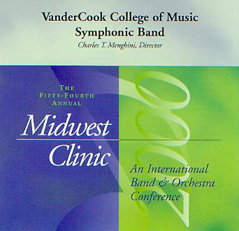 2000 Midwest Clinic: VanderCook College of Music Symphonic Band - klik hier