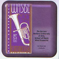 1999 WASBE San Luis Obispo, California: The Korean National University of Arts, School of Music Wind Ensemble - klik hier