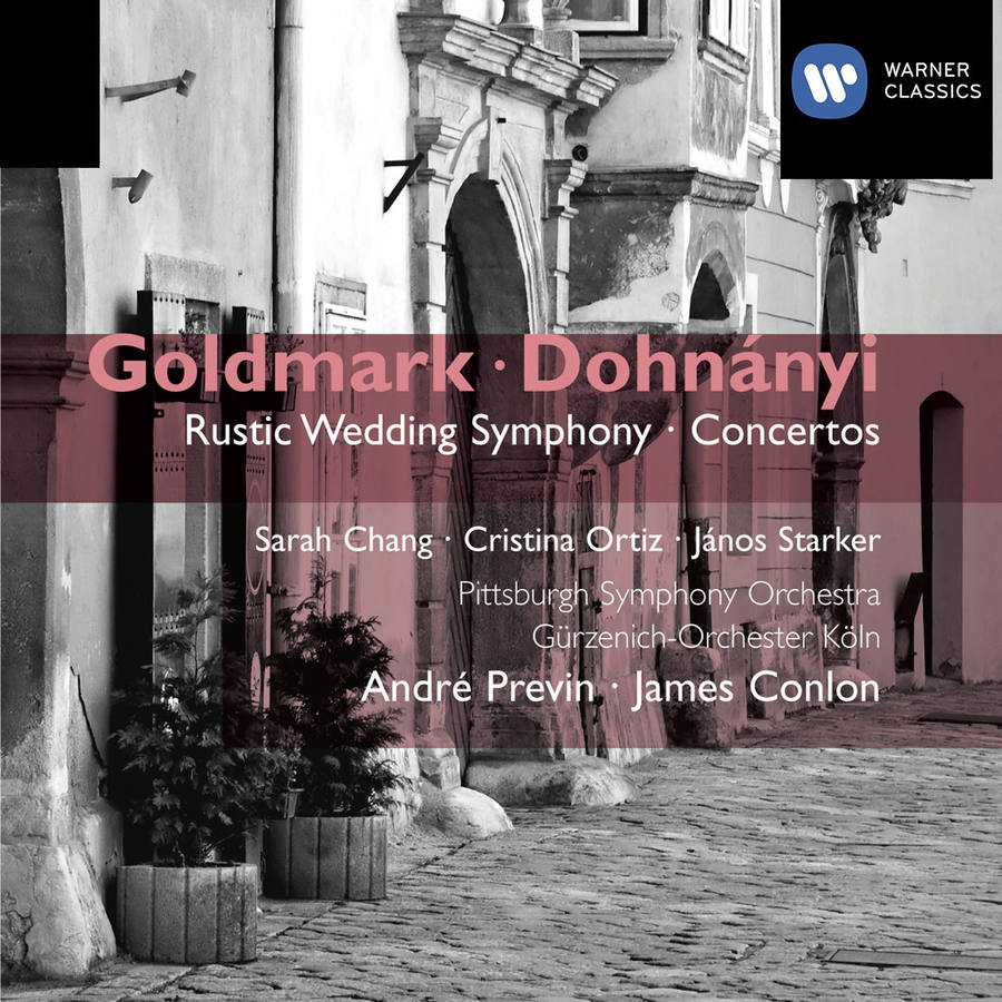 Goldmark: Symphony No. 1, "Rustic Wedding" and Violin Concerto; Dohnnyi: Variations on a Nursery Song - klik hier