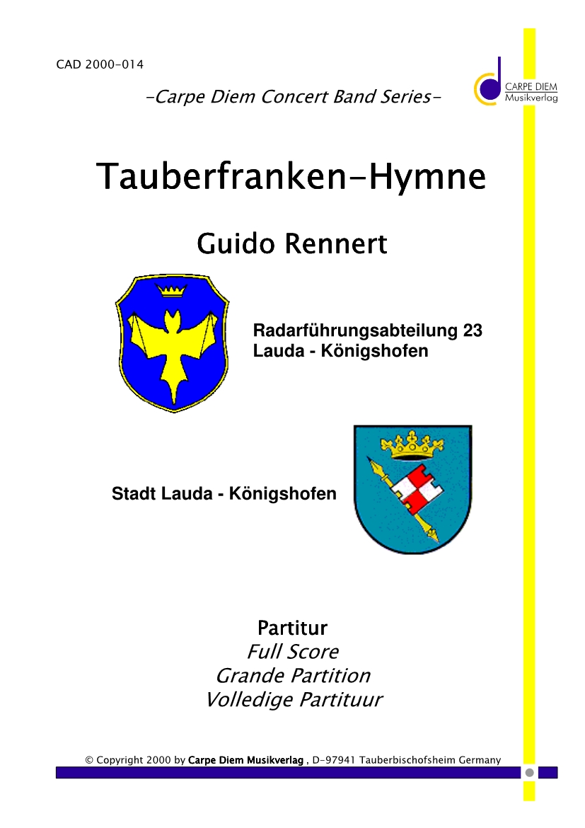 Tauberfranken-Hymne - klik hier