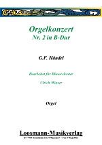 Orgelkonzert #2 in B-Dur - klik hier